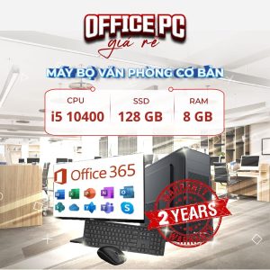 Máy tính i5 10400/ram 8GB/SSD 128GB